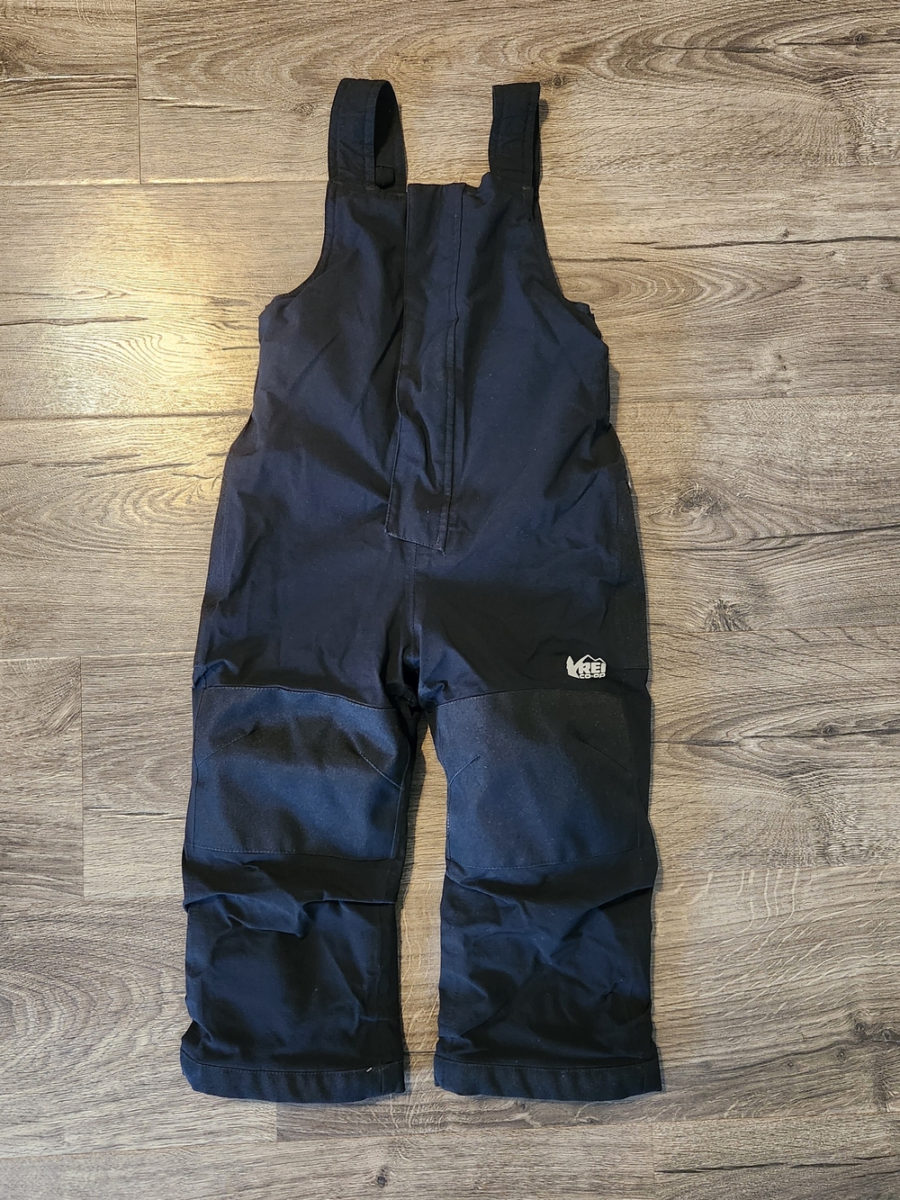 REI Black Kids Snow Bib Overalls